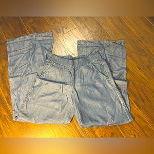 Splendid flare linen pant